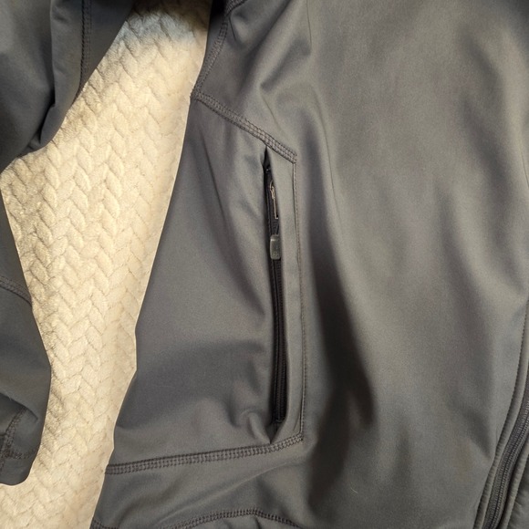 Nike ACG Jacket Men's Large Gray Full Zip Softshell Fleece Lined - Picture 7 of 16